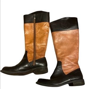 Vince Camuto two-tone riding boot